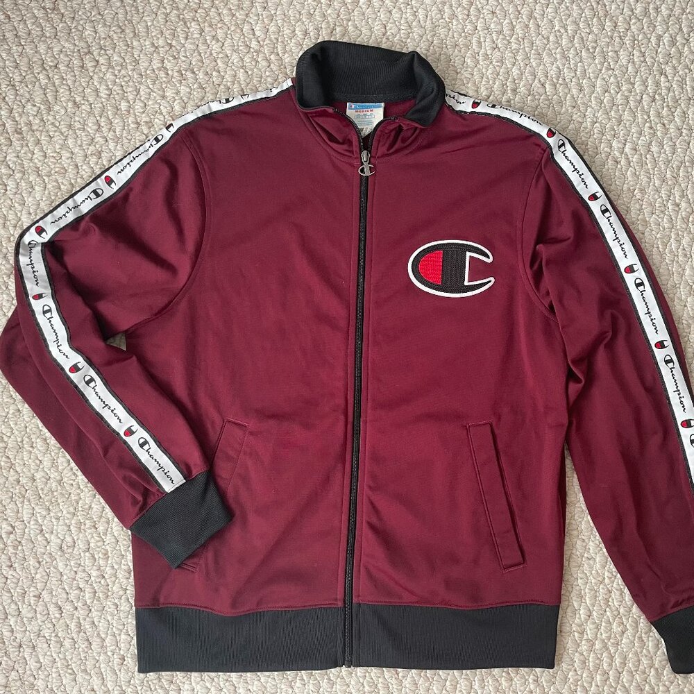 Vintage Champion Unisex Side Tape Track Jacket